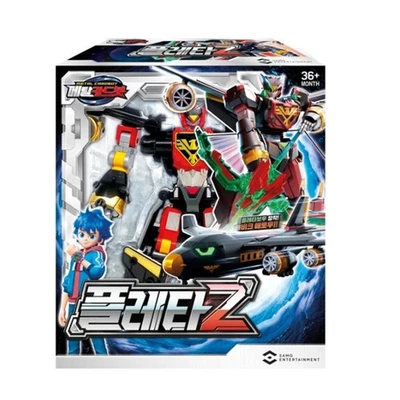 Metal Cardbot Fleta Z Black Airplane Transforming Robot Vehicle Card Toy 2023 - Image 1 of 4