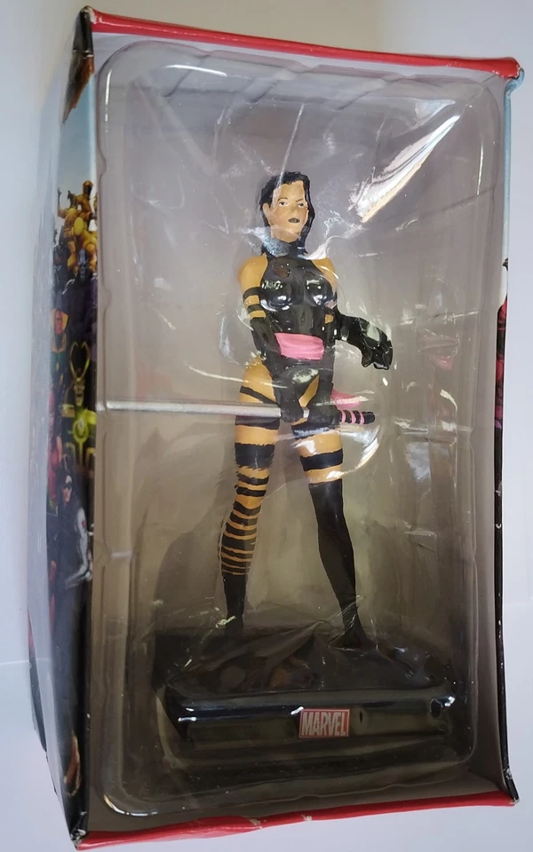 Marvel Heroes 3D Centauria Psylocke Figurine No Magazine - Image 1 of 1