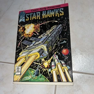 1987 STAR HAWKS Book 4 by Gil Kanr Blackthorne Comic Strip Preserves - Picture 1 of 2