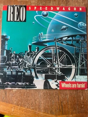 REO Speedwagon – Wheels Are Turnin' 1984 Epic QE 39593 Classic Rock Vinyl LP VG+ - Image 1 of 4