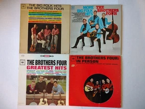 The Brothers Four Greatest Hits In Person Big Folk Vinyl LP 12" Record Album Lot - Picture 1 of 24