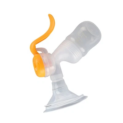 Manual Breast Pump Adjustable Strong Suction Breast Pump Portable Single Hand - Image 1 of 4