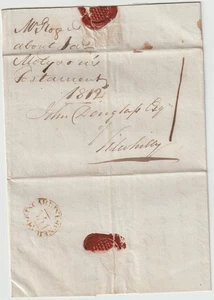 1812 KINCARDINE O NEIL CIRC. KILOMETERSTAND PMK BRIEF JOHN ROGERS 1d AN JOHN DOUGLAS - Bild 1 von 4