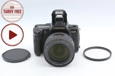 [Near MINT] Contax NX Film Camera Vario Sonnar 24-85mm f/3.5-4.5 Lens From JAPAN - Image 1 of 4
