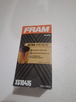 Filtro de aceite FRAM xg10415 Ultra sintético 20000 millas Foto 1 de 2
