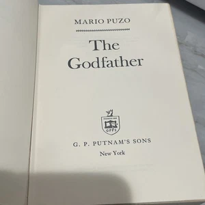 The Godfather By Mario Puzo 1st edition 1969 HC No Dust Jacket 13th Impression - Imagen 1 de 15
