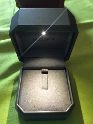 MESSIKA : VINTAGE BOITE ECRIN Ring Box POUR BAGUE BIJOUX - Imagen 1 de 4