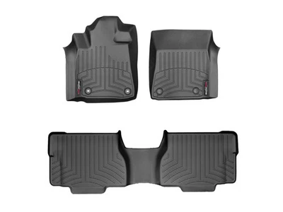 Напольные коврики WeatherTech Floorliner для - Toyota Sequoia - 1-й и 2-й ряд - Изображение 1 из 4