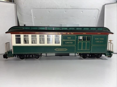 Bachmann Big Haulers G-Scale Pullman Passenger Car "Cassius" Pennsylvania LTD NY - Image 1 of 4