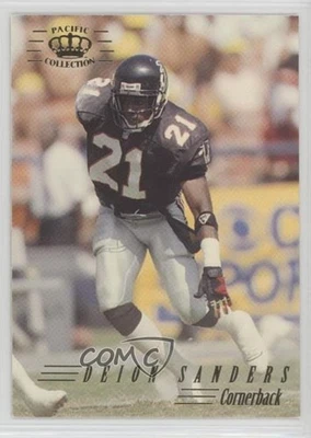 1994 Pacific Crown Collection Deion Sanders #298 HOF - Image 1 of 2
