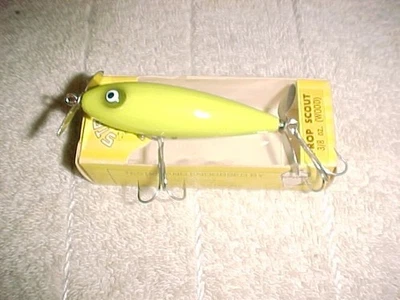 Vintage Strike King Prop Scout Wood Fishing Lure NIB - Image 1 of 3
