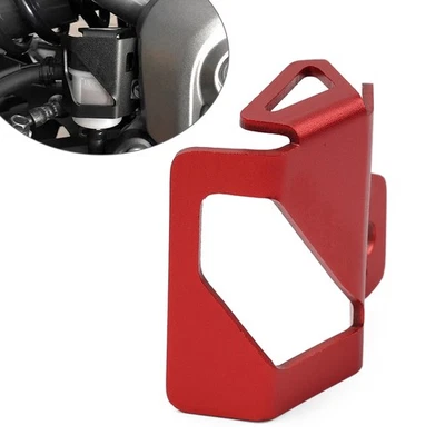Protector de cubierta de depósito de líquido de frenos trasero rojo para Moto Morini XCape 650 650X Foto 1 de 4