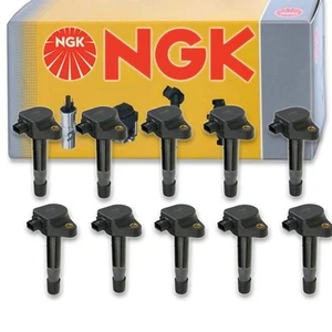 10 pc NGK 49020 U5304 Ignition Coils for UF624 UF603 UF-624 UF-603 IGC0056 ce - Picture 1 of 5