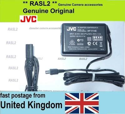 Genuine JVC AP-V14E Power Supply AC Adapter Charger 11V 1A for Everio Camcorders - Image 1 of 4