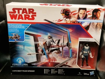 Star Wars Force Link Canto Bight Police Speeder Action Figure Set (CU11) - Image 1 of 4