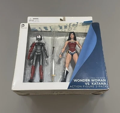 DC Collectibles Justice League Wonder Woman vs. Katana Action Figure 2-Pack 2013 - Image 1 of 4