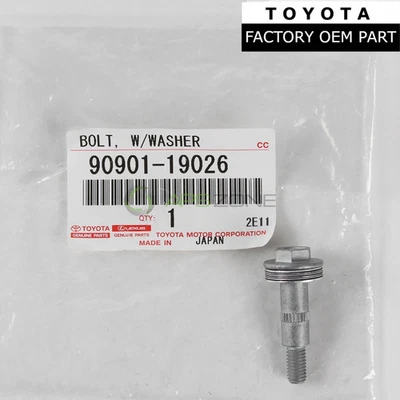 GENUINO TOYOTA CAMRY AVALON SIENNA LEXUS RX300 PERNO CON ARANDELA OEM 90901-19026 Foto 1 de 3