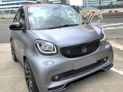 SMART BRABUS EMBLEMA INSIGNIA LOGO 453 CABRIO CUPÉ FORTWO FORFOUR AMG PARRILLA DELANTERA - Imagen 1 de 4