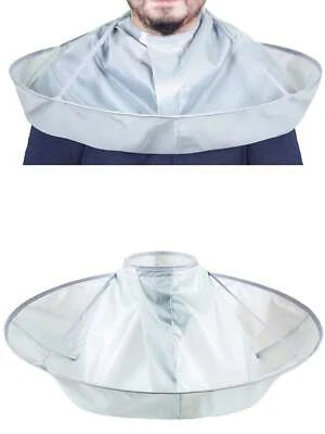 Waterproof Hairdressing Cape Adult Hair Cutting Foldable Umbrella Barber Cape UK