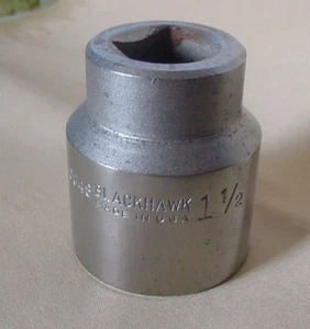 NEW NOS 60048 Blackhawk 3/4" DRIVE 1 1/2” Socket 12-point USA SHIPS FREE - Picture 1 of 6