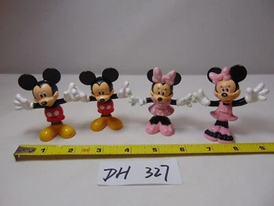 Mickey Mouse Clubhouse Juego Casa de Muñecas PVC Figura Minnie & Mickey Lote de 4 Foto 1 de 4