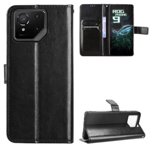 For Asus ROG Phone 9 Pro, Classic Cover Flip Leather Wallet Stand Soft Case - Picture 1 of 24