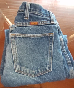Pantalones de mezclilla Rustler para hombre 29x30 azul lavado oscuro 100 % algodón lavado oscuro - Imagen 1 de 8