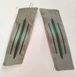 PATTES de col Litzen de troupe WH Mod.40 WW2 Fabrication Ancienne - Foto 1 di 2