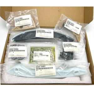 Engine Full Timing Chain Kit for 12-2014 Hyundai Genesis Coupe Turbo 243212C000 - Picture 1 of 18