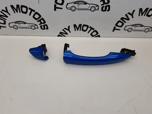 2022 VAUXHALL GRANDLAND REAR RIGHT DRIVER SIDE EXTERIOR DOOR HANDLE BLUE ESMC - Picture 1 of 5