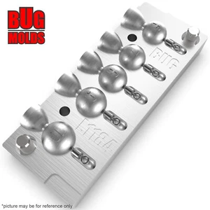 FishingSinker Mold  AluminiumFishingMold Lure making Lead Molds Sinkers Ball - Picture 1 of 3