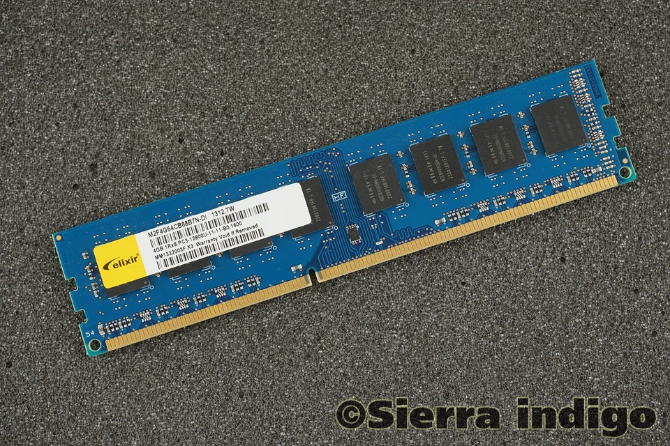 Elixir M2F4G64CB88B7N-DI PC3-12800U-11-11-B0 4GB Memory RAM DDR3-1600MHz - image 1 of 1