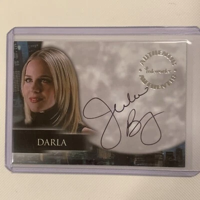 Angel Season 2 A9 Julie Benz as Darla Auto Card Inkworks Buffy BTVS - Image 1 of 2