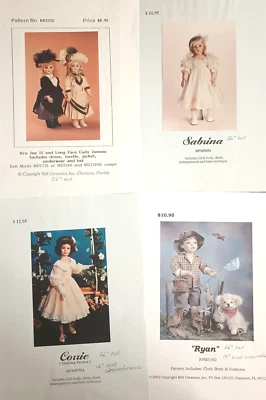 Glocke Puppe ungeschnittene Muster 26 Zoll SIE WÄHLEN!  2725 5054 5075 5162 5169 5170 5173 5175 - Bild 1 von 2