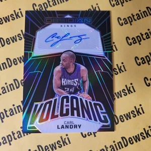 CARL LANDRY 2022-23 Panini Obsidian #089/149 Volcanic Signatures #VS-LKC AUTO - Imagen 1 de 4