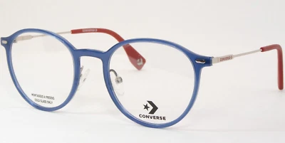 CONVERSE VCO064 03GR Transparente Azul ÚNICO RARO GAFAS 49-21-140mm Foto 1 de 4