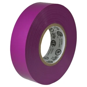TapesSupply 1 Roll Purple Electrical Tape 3/4" x 66 ft - Picture 1 of 6