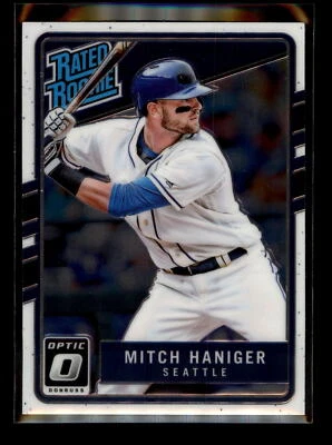 2017 Donruss Optic #64 Mitch Haniger RC Seattle Mariners - Image 1 of 2