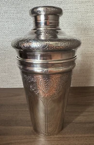Antique Tiffany & Co Art Nouveau Sterling Silver Cocktail Shaker - Picture 1 of 10