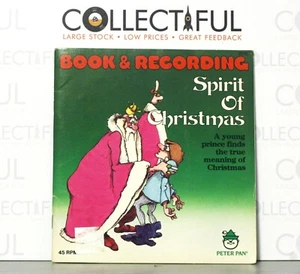 SPIRIT OF CHRISTMAS - PETER PAN - 24pp BUCH & 7" 45 SINGLE - 1983 ┥ - Bild 1 von 3
