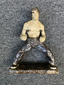 Bruce Lee Ceramic Vintage Porcelain Figure Statue - Picture 1 of 15