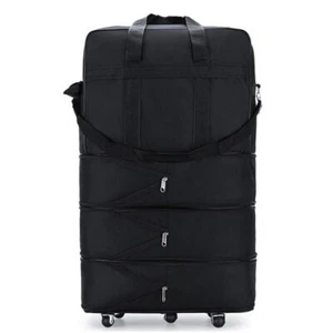 Large 42" Travel Luggage Wheeled Trolley Holdall Suitcase Duffel Cargo Bag - Picture 1 of 15