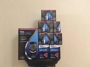 True Metrix 400CT Strisce Reattive Glucosio, KIT Misuratore GRATIS, 210Lancette,Dispositivo Lancia - Foto 1 di 3