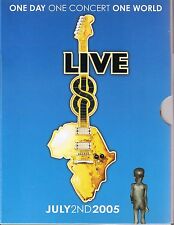 Live 8 One Day One Concert Various Artists (4 DVDs)