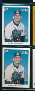 Lot (2) 1996 Best #25 Lance Schuermann Bowie Baysox Pepsi (BY2) SWSW6