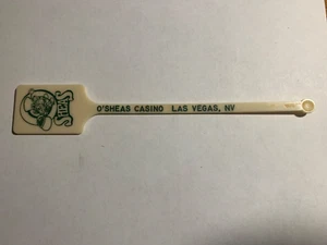 O'Shea's Casino Cocktail Stirrer Swizzle Sticks Drink Bar Las Vegas Nevada - Picture 1 of 1