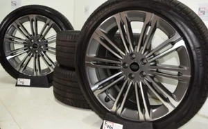 23” Range Rover 2022*+ L460 Crescendo Original Factory OEM rims Wheels and Tires - Picture 1 of 9