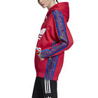Adidas Women's Originals Relaxed Fit Floral Hoodie - Red