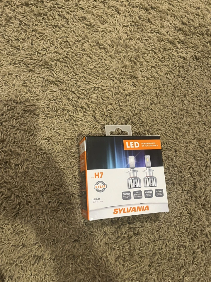 SYLVANIA H7 LED BULBS. NEW - Image 1 of 1