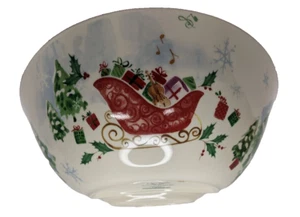Lenox American By Design Holiday Inspiration 8,75 geteilter Winkel Schüssel Schlitten Neu - Bild 1 von 4